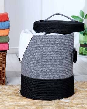 Colourblock Multipurpose Laundry Basket with Lid