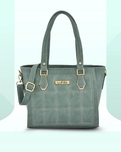 Buy Sea green Handbags for Women by LaFille Online
