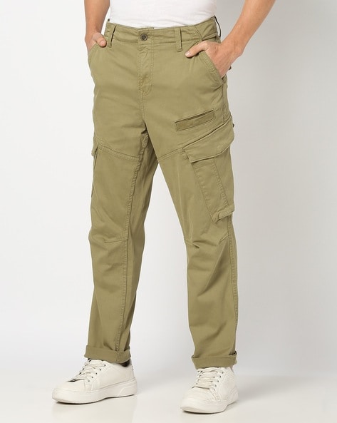 Men Relaxed Fit Cargo Pants