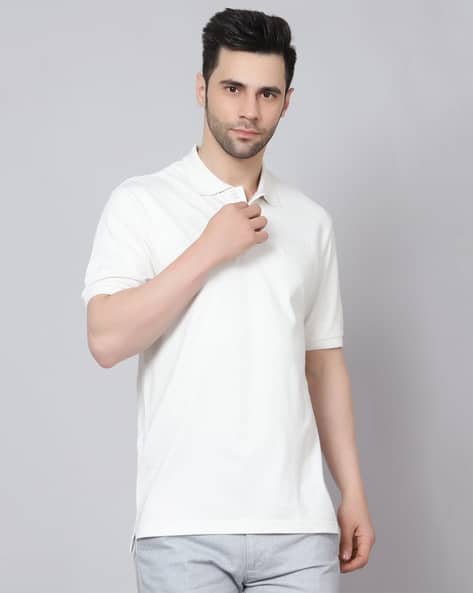 Men Regular Fit Polo T-Shirt