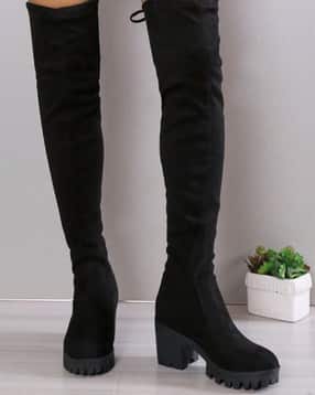 Women Knee-Length Boots-image-46