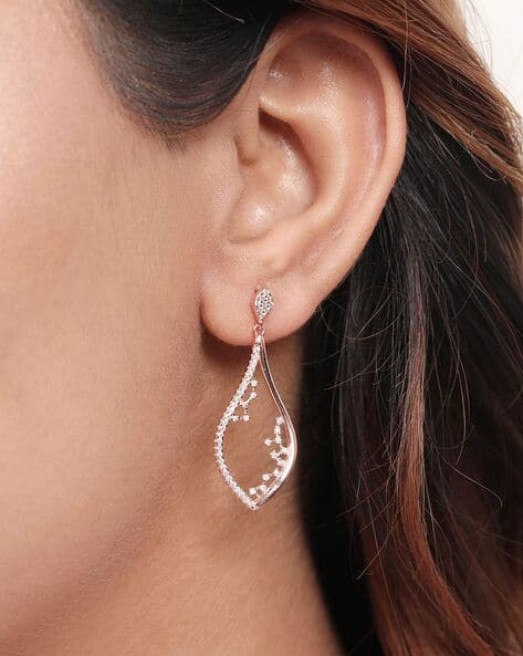 Kay rose gold earrings