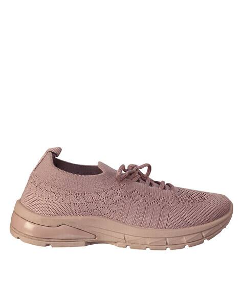 Lace-Up Walking Shoes