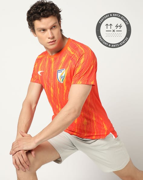 Shirt Design India Orange Jersey Online Official Indian Football