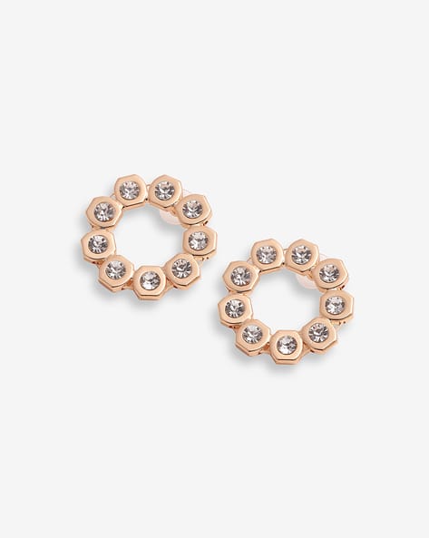 Buy Gold-Toned Earrings for Women by Sohi Online