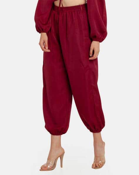 Zink London High-Rise Tapered Fit Trousers Pant