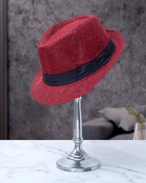 Buy Red Caps Hats for Men by Golden Peacock Online