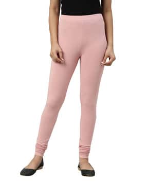 go colors Solid Churidar Leggings-picture-28