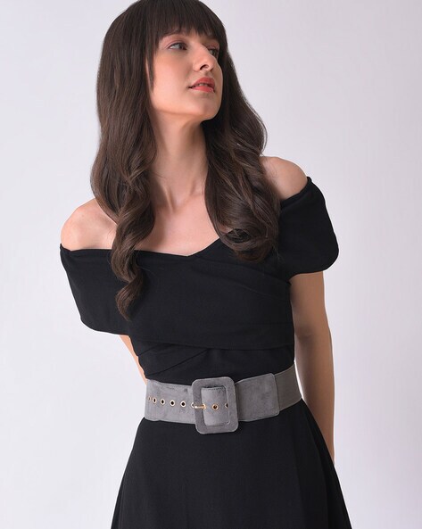 Buy Grey Belts for Women by Haute Sauce Online Ajio