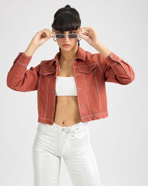 Women Regular Fit Denim Jacket