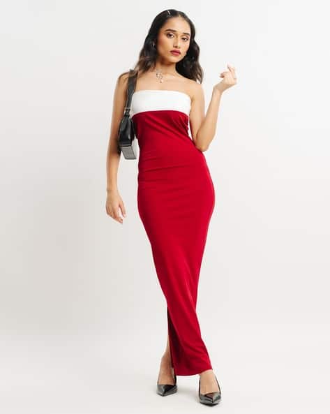 two piece prom dress J'Adore Dresses J25027 - Strapless Two-Piece Prom Dress 4 / Ivory main image 0