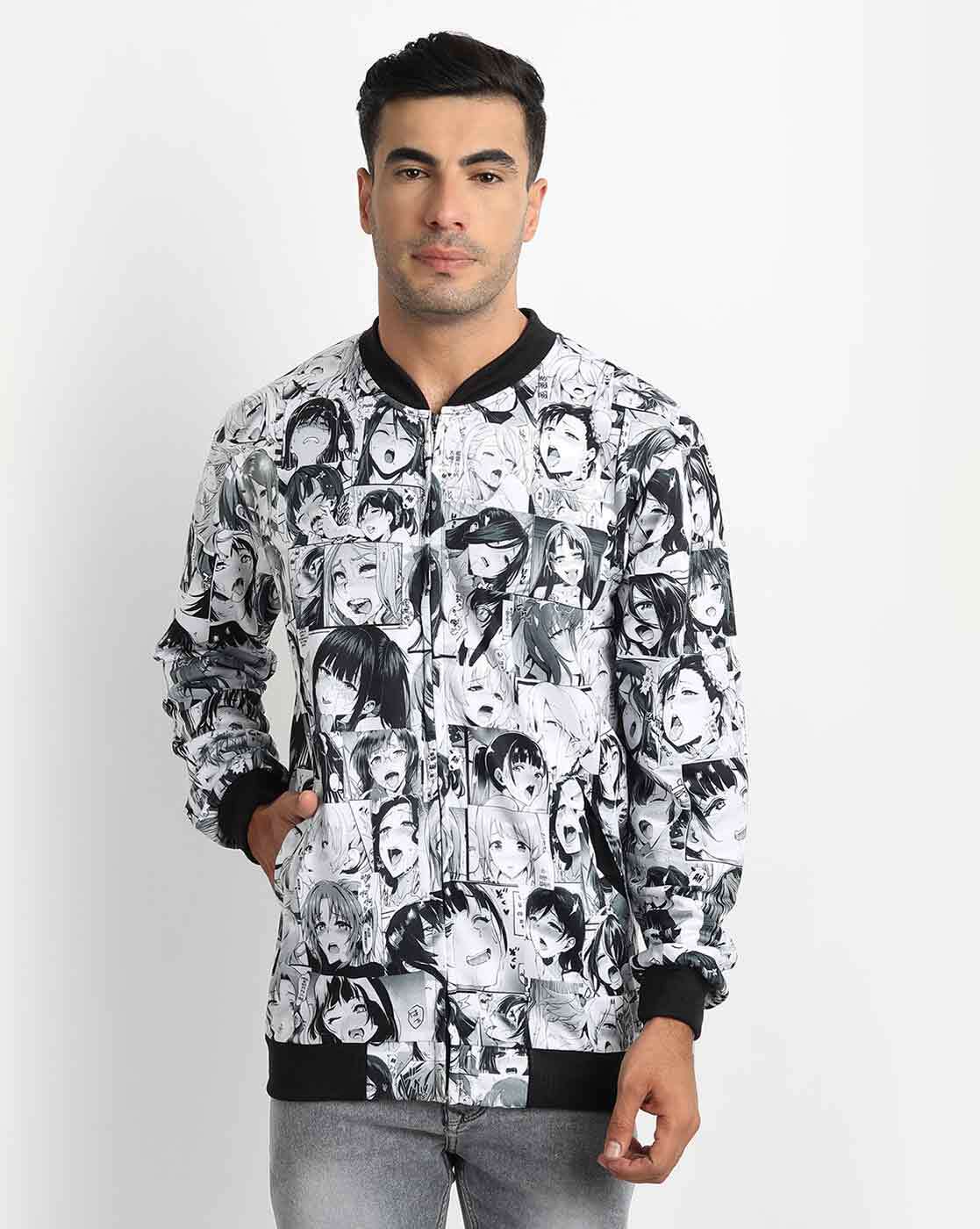 ジャケット・アウター AKM NO COLLAR W-CHESTER BLACK/WHITE ジャケット・アウター AKM NO COLLAR W-CHESTER BLACK/WHITE