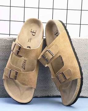 el paso Men Slip-On Sandals with Buckle Closure-picture-49