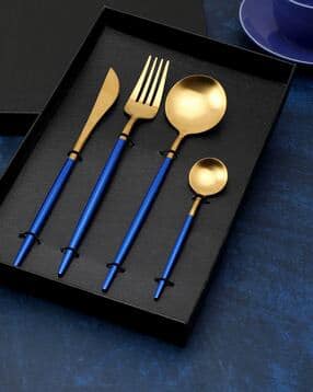 bonhomie Pack of 4 Stainless Steel Cutlery Sets-picture-52