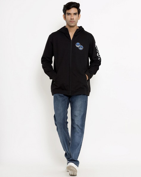 Buy Black Sweatshirt Hoodies for Men by COMICSENSE Online Ajio