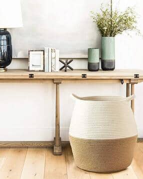 habere india Colourblock Laundry Storage Basket-picture-47