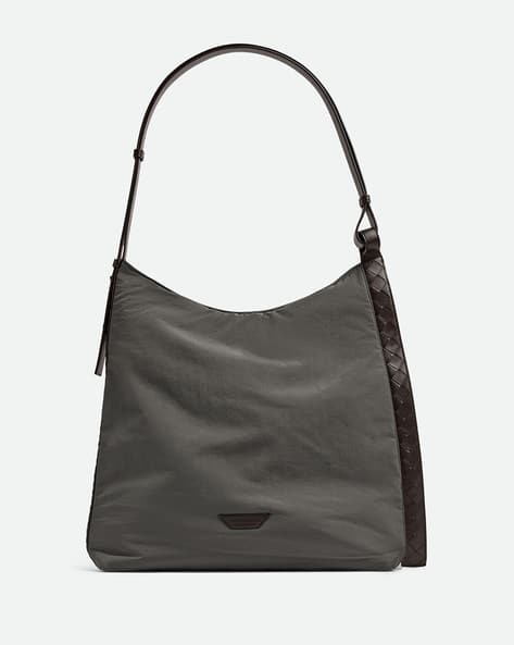 Mens Leather Black Hobo Bag Hobo International Black Leather Men's Flap Shoulder Bag