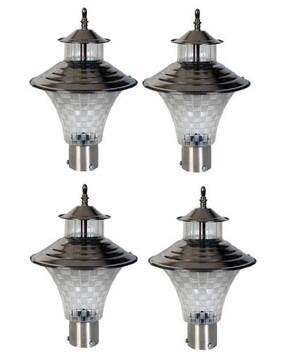afast Set of 4 LED Compatible Metal Gate Lights-picture-37