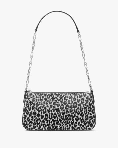 Buy Michael Kors Empire Medium Leopard Print Leather Pochette