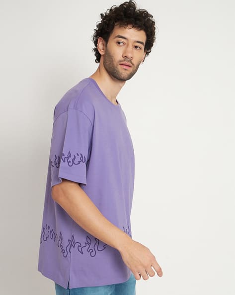 Buy Purple Tshirts for Men by COMICSENSE Online