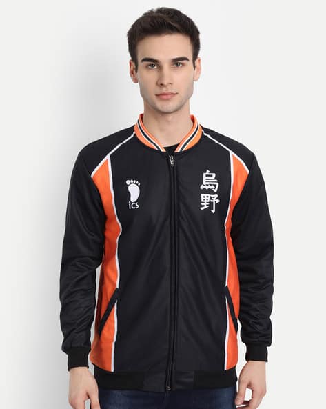Haikyuu Anime Jacket Karasuno Printed Cosplay Anime