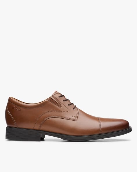 Men Whiddon Leather Lace-Up Derby Shoes