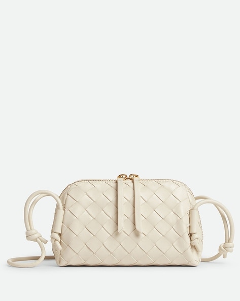 Buy BOTTEGA VENETA Intrecciato Concert Leather Pouch | Off