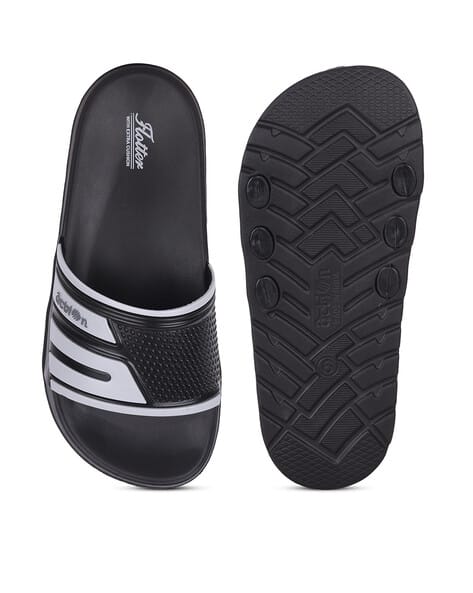 Buy Black Flip Flop Slippers for Men by ACTION PLUS Online