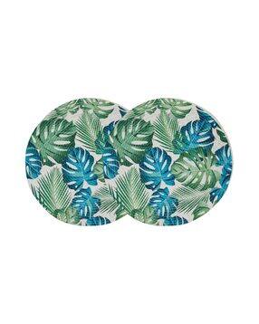 hosta homes Pack of 2 Leaf Print Table Placements-picture-30