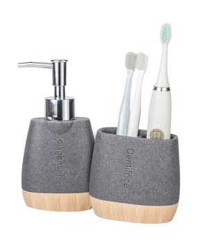umai Poly-Resin Soap Dispenser Set-picture-53