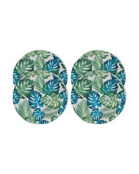 hosta homes Pack of 4 Leaf Print Table Placements-picture-15