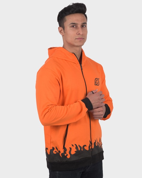 Buy Orange Sweatshirt Hoodies for Men by COMICSENSE Online Ajio