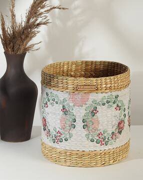 habere india Seagrass Planter & Storage Basket-picture-10