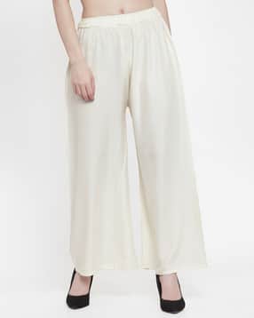 tag 7 plus Full Length Palazzos with Elasticated Waistband-picture-15