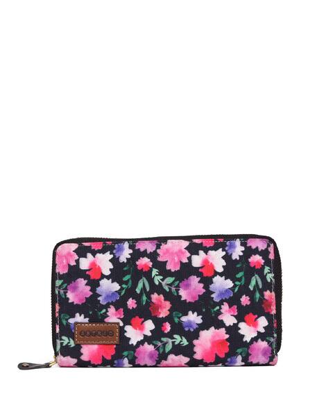 Astrid Floral Print Zip-Around Wallet