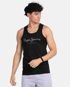 pepe jeans Men Sleeveless Vest-picture-37
