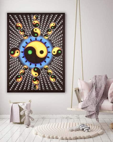 Buy Black Wall Table Decor for Home Kitchen by Handicraft