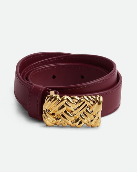 Intreccio Leather Belt