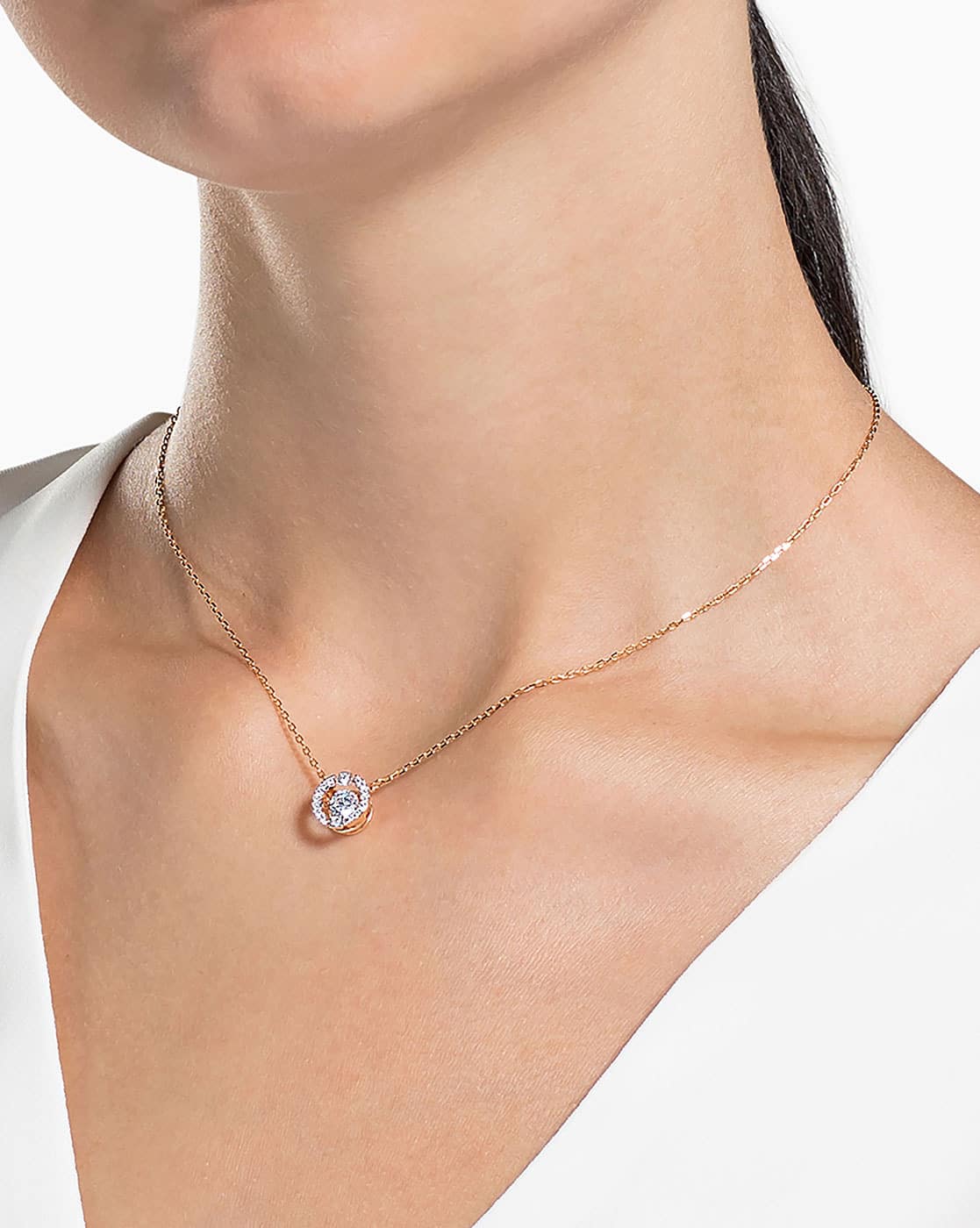 Buy White Necklaces Pendants for Women by Swarovski Online