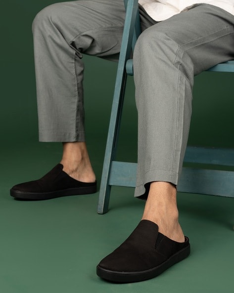 Round-Toe Slip-On Clogs