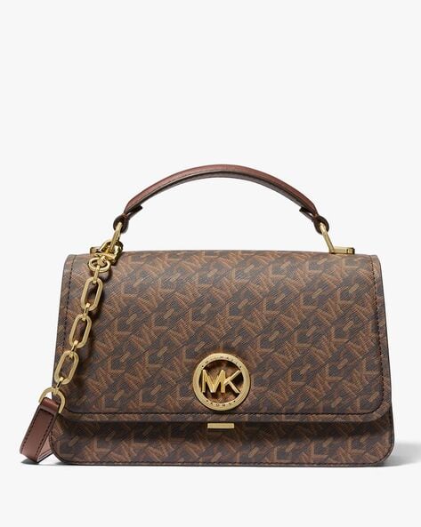 Delancey Medium Empire Signature Logo Satchel Bag