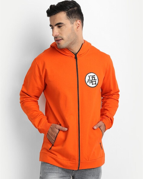 Dragon ball hoodie orange sale