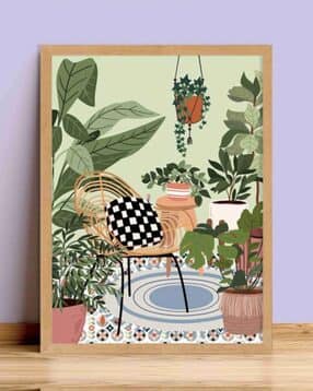 saf Indoor Plants in The House Wall Painting-picture-39