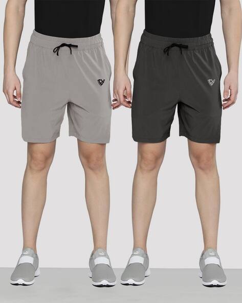 EYEBOGLER Pack of 2 Men Regular Fit City Shorts