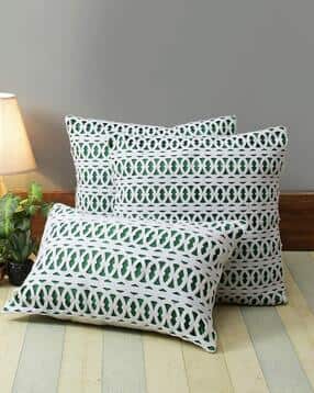 Set of 3 Cushion Covers with Laser Cut-image-0