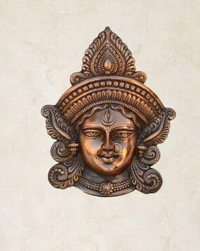 ecraftindia Metal Goddess Durga Wall Hanging-picture-18