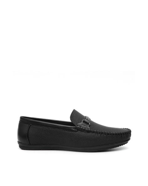 SHUAN Men Loafers with Metal Accent