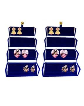atorakushon Set of 2 Earrings Organizer Boxes-picture-32
