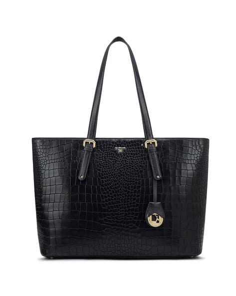 Leather Embossed Purse Buy Black Handbags For Women By Da