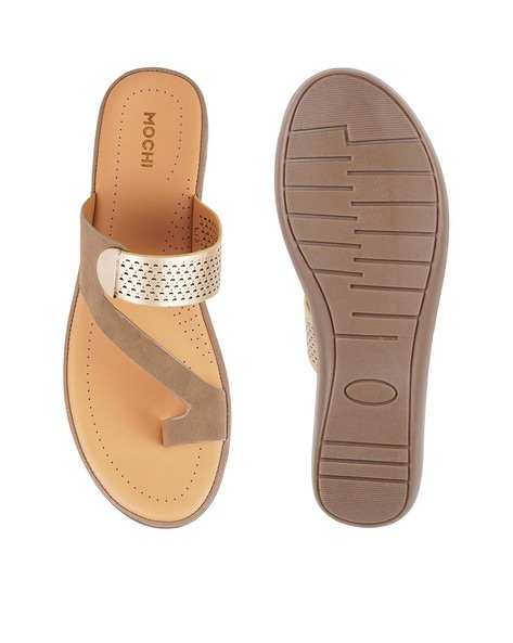 Mochi Women Open-Toe Slip-On Sandals